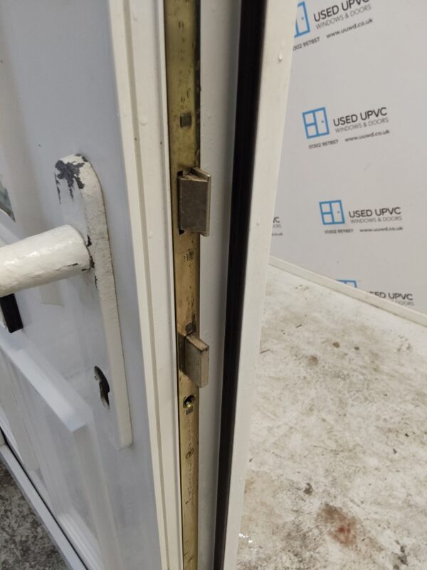 Used White Upvc Front Door 905mm x 2020mm 0079 - Image 5