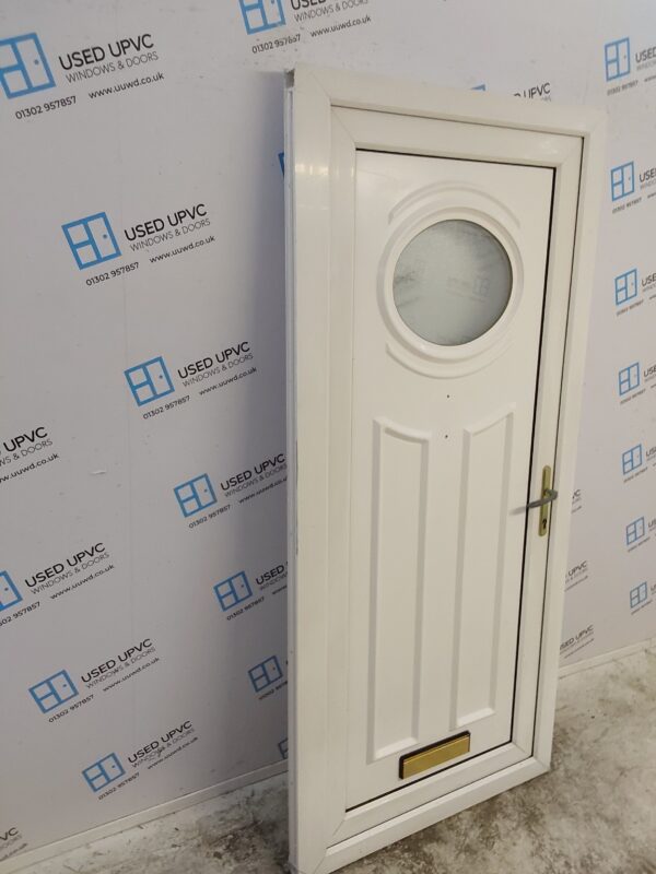 Used White Upvc Front Door 935mm x 2025mm 0043 - Image 4