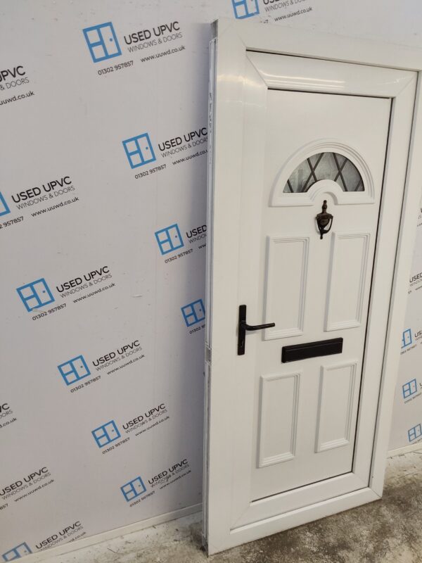 Used White Upvc Front Door 945mm x 2050mm 0050 - Image 4