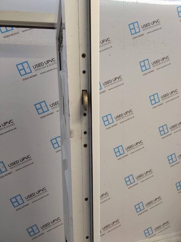 Used White Upvc Front Door 900mm x 2070mm 0502 - Image 4