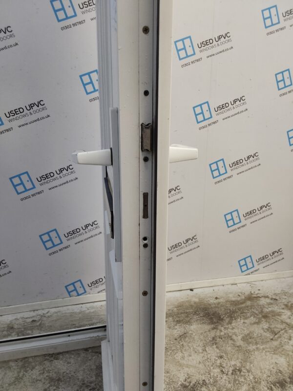 Used White Upvc Front Door 900mm x 2070mm 0502 - Image 5