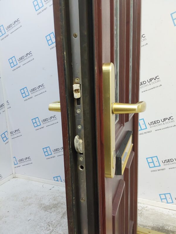 Used Rosewood Upvc Front Door 930mm x 2035mm 0226 - Image 5