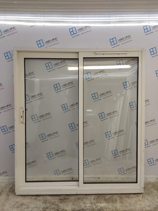 Used White Upvc Sliding Patio Doors 1805mm x 2040mm EA2 - Image 3