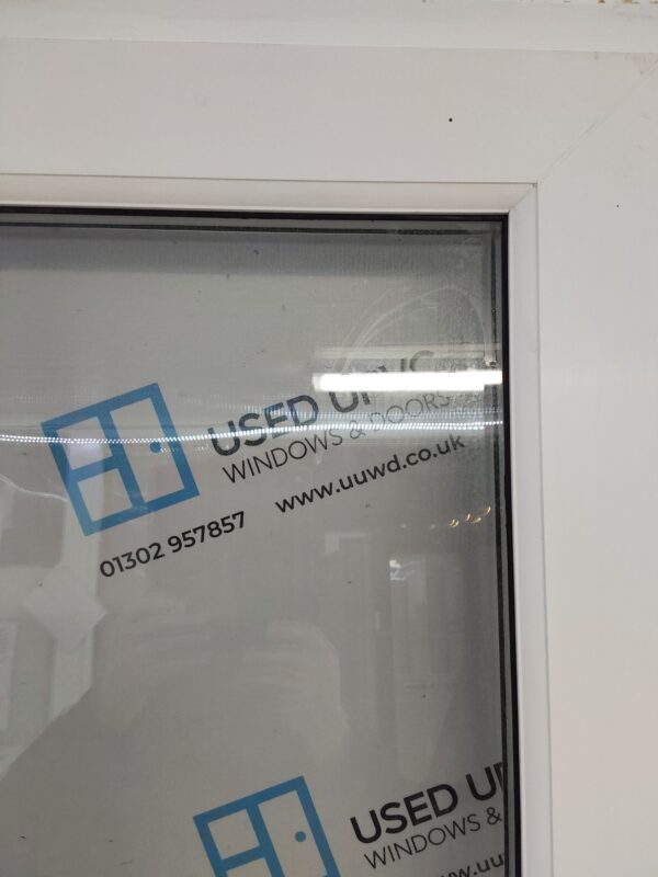 Used White Upvc French Doors 1195mm x 2125mm EA10 - Image 9