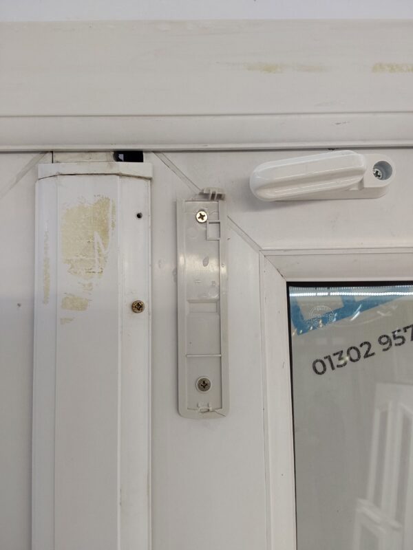 Used White Upvc French Doors 1195mm x 2125mm EA10 - Image 7