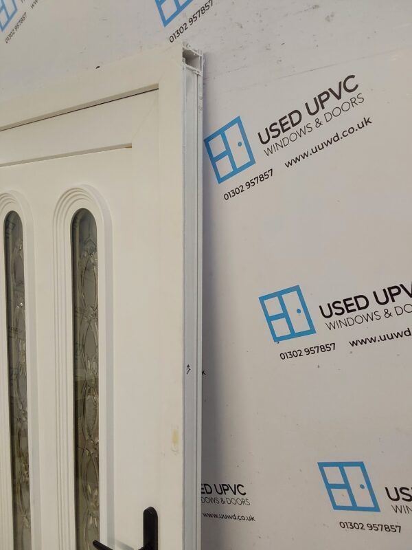 Used White Upvc Front Door 940mm x 2035mm C7D067 - Image 7