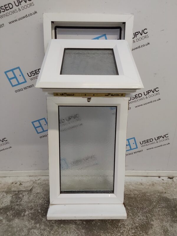 Used White Upvc Window 425mm x 1040mm W0092 - Image 3