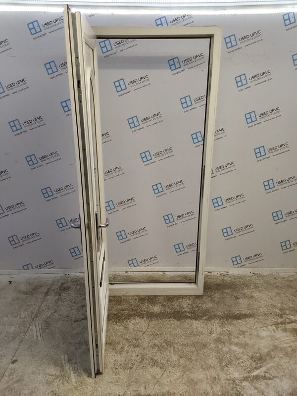 Used White Upvc Front Door 930mm x 2140mm 0364 - Image 3