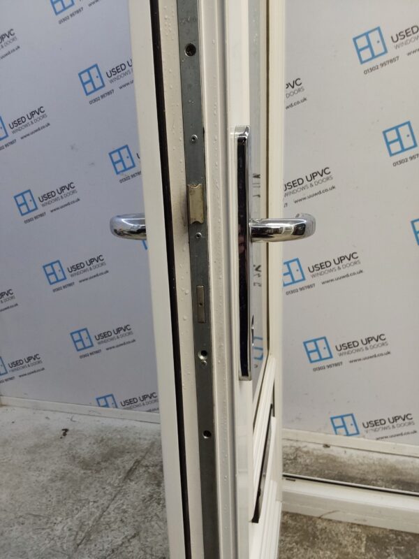 Used White Upvc Front Door 930mm x 2140mm 0364 - Image 5