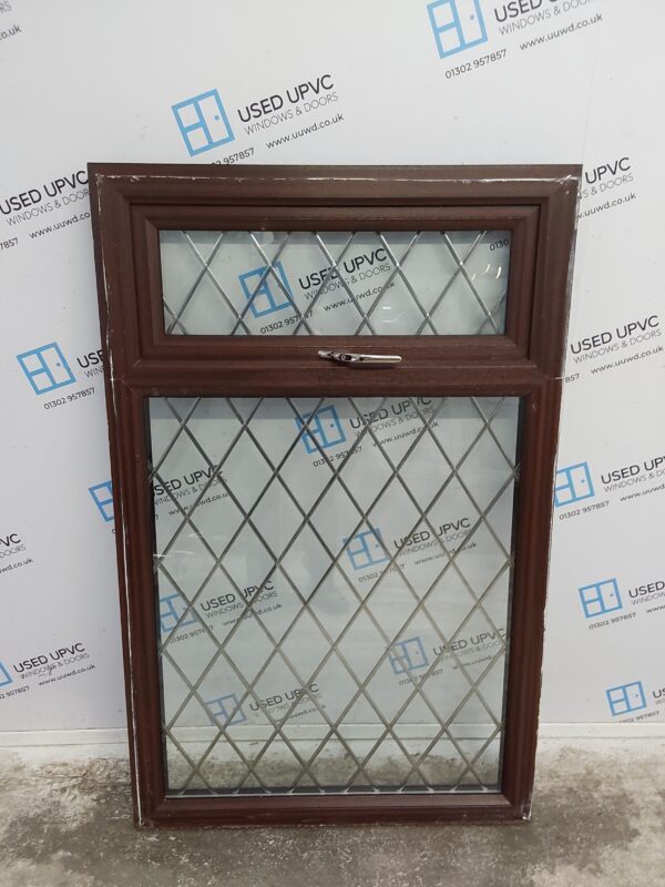 Used Woodgrain Upvc Window 915mm x 1440mm LW0100 - Image 4