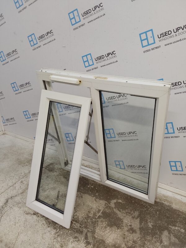 Used White Upvc Window 905mm x 1010mm (Reduce To 985mm) C5013 - Image 3