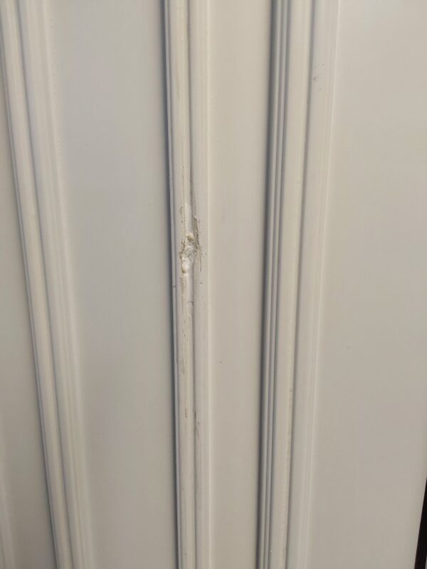 Used White Upvc Back Door (Outwards Opening) 710mm x 2035mm 0806 - Image 4