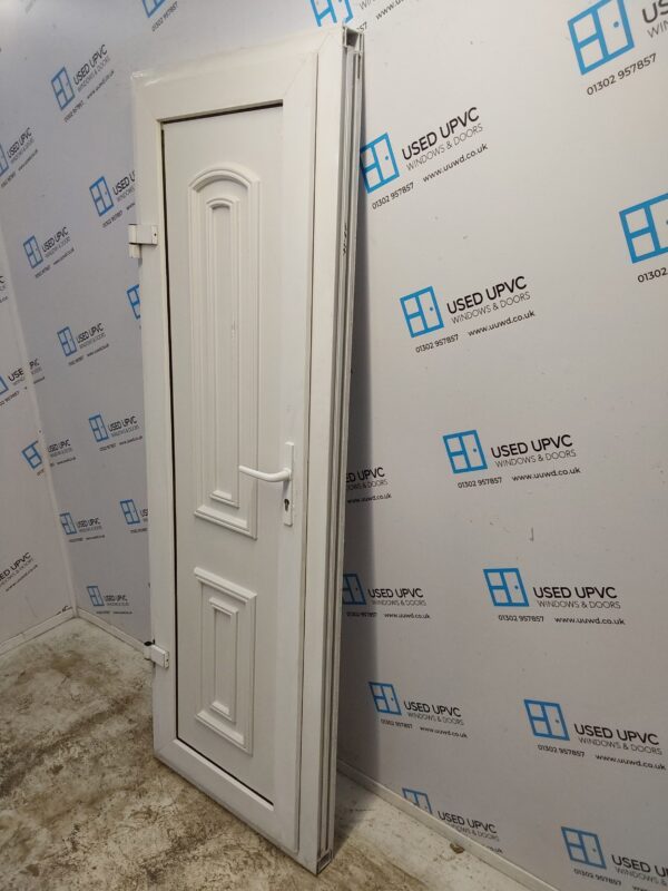 Used White Upvc Back Door (Outwards Opening) 710mm x 2035mm 0806 - Image 5