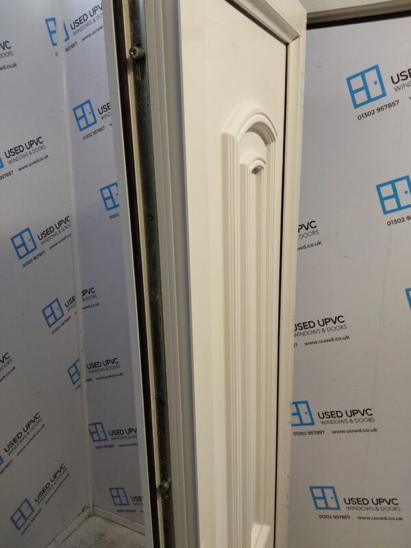 Used White Upvc Back Door (Outwards Opening) 710mm x 2035mm 0806 - Image 8