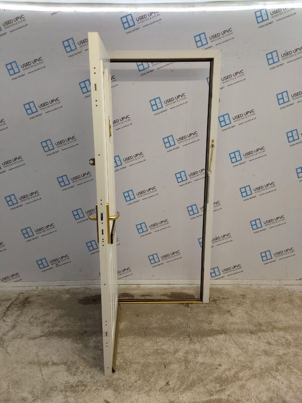 Used White Composite Front Door 880mm x 2010mm 0790 - Image 3