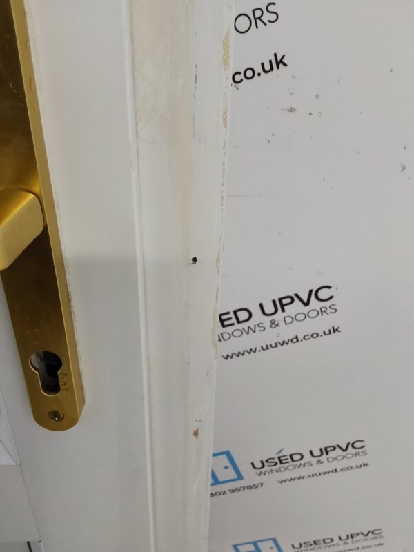 Used White Upvc Front Door 930mm x 2020mm 0618 - Image 7