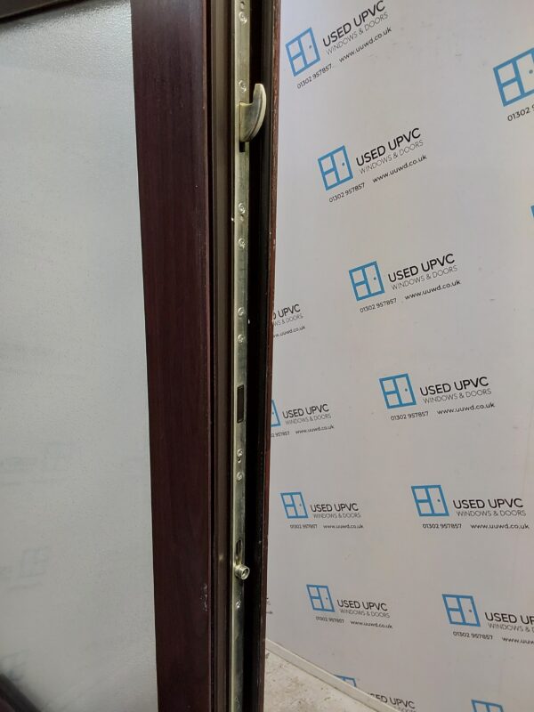 Used Rosewood Upvc Front Door 950mm x 1990mm 0492 - Image 4