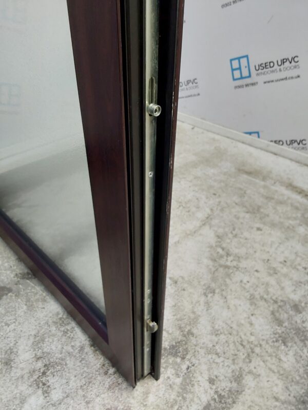 Used Rosewood Upvc Front Door 950mm x 1990mm 0492 - Image 6