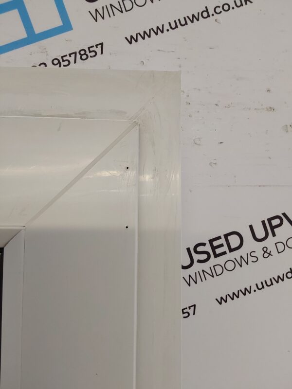 Used White Upvc Front Door 920mm x 2065mm (Reduce To 905mm) 0356 - Image 7