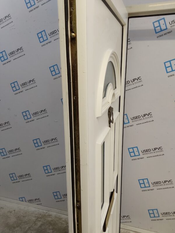 Used White Upvc Front Door 955mm x 2030mm 0183 - Image 4