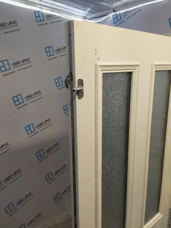 Used White Composite Front Door 880mm x 2035mm 0149 - Image 4