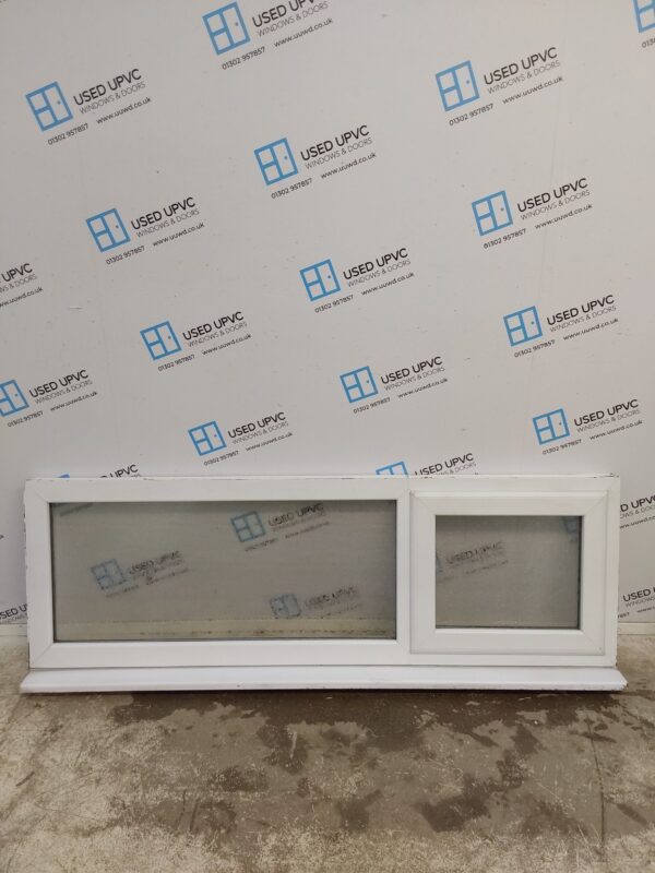 Used White Upvc Window 1800mm x 615mm C2A003
