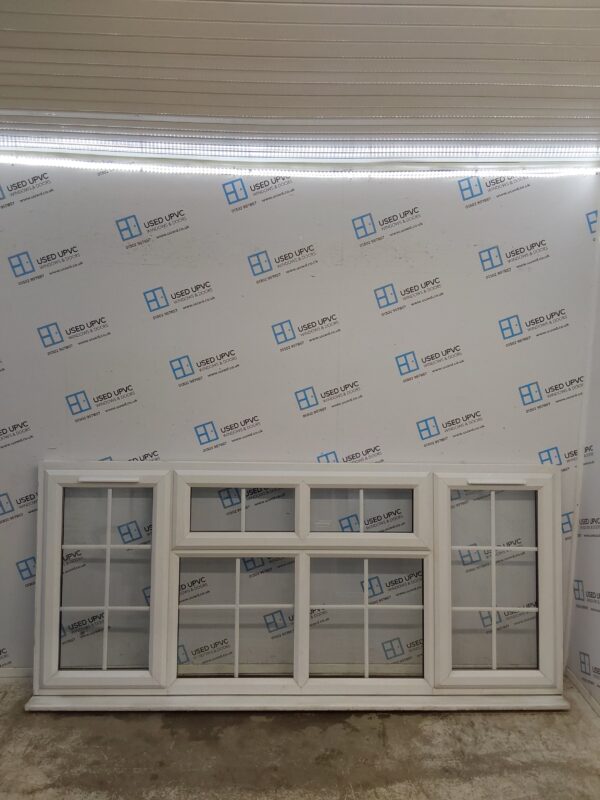 Used White Upvc Window 2395mm x 1070mm LW0012