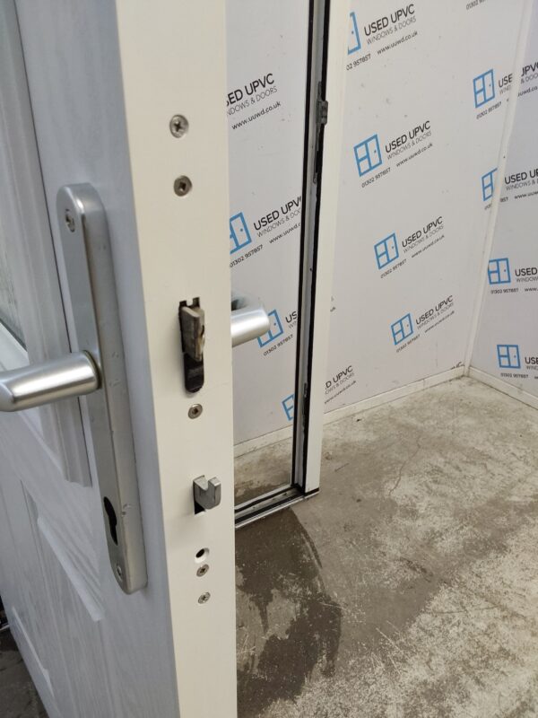 Used Green Composite Back Door 935mm x 2080mm 0579 - Image 6