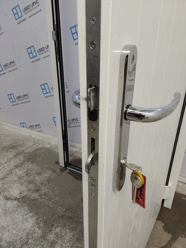 Ex-display White Composite Door 900mm x 2075mm C1ND82 - Image 5