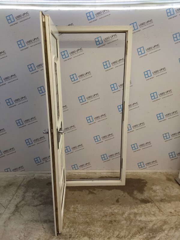 Used White Upvc Front Door 915mm x 2070mm C7D051 - Image 3