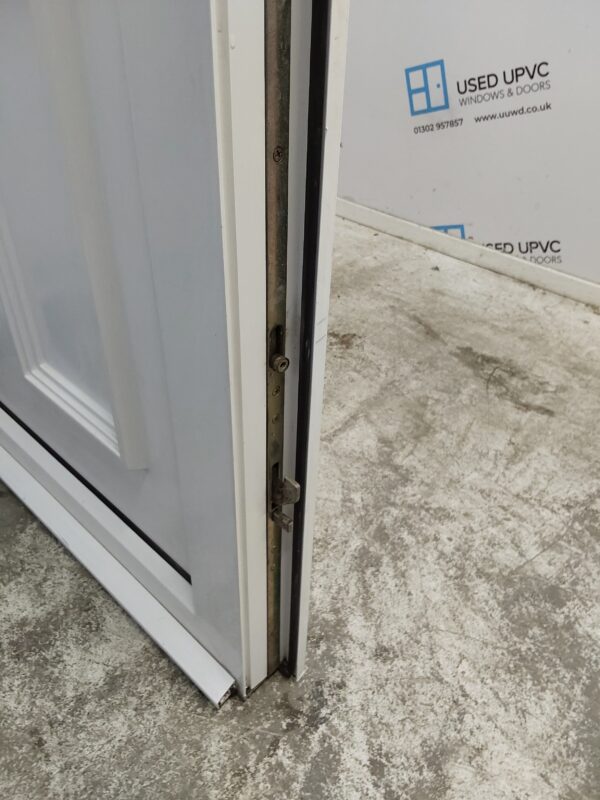 Used White Upvc Front Door 945mm x 2065mm (Reduce To 925mm) C7D072 - Image 6
