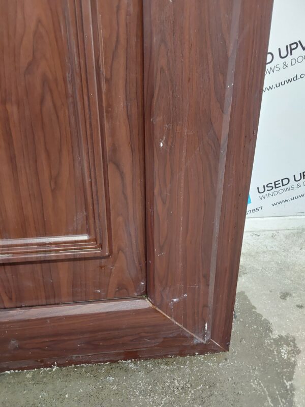 Used Rosewood Upvc Front Door (Outwards Opening) 925mm x 2045mm C8D16 - Image 12