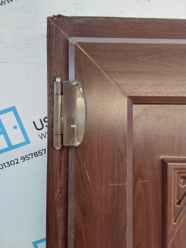 Used Rosewood Upvc Front Door (Outwards Opening) 925mm x 2045mm C8D16 - Image 15