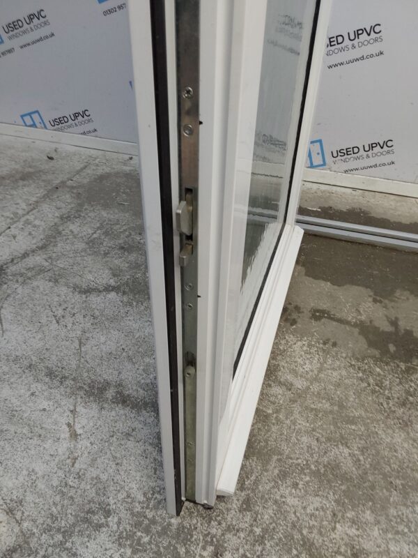 Used White Upvc Front Door 900mm x 2040mm C8D23 - Image 6