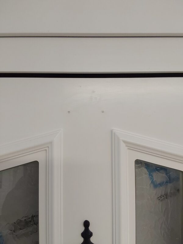 Used White Upvc Front Door 995mm x 2045mm C8D40 - Image 9