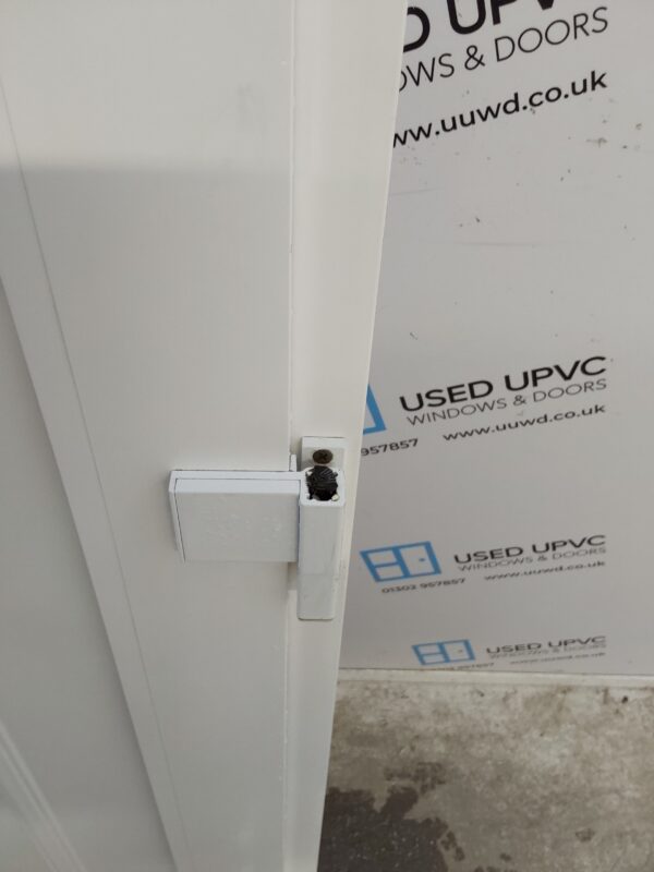 Used White Upvc Front Door 995mm x 2045mm C8D40 - Image 7