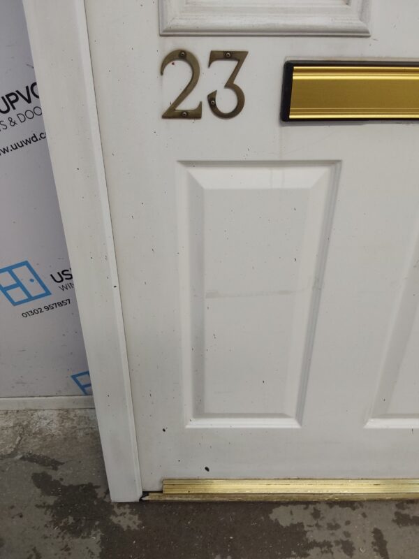 Used White Upvc Front Door 905mm x 2085mm 0562 - Image 10