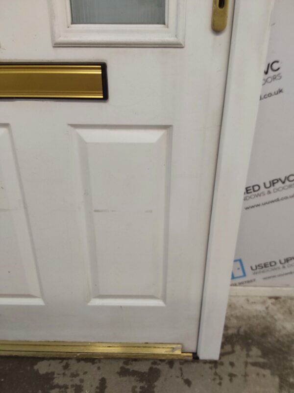 Used White Upvc Front Door 905mm x 2085mm 0562 - Image 11