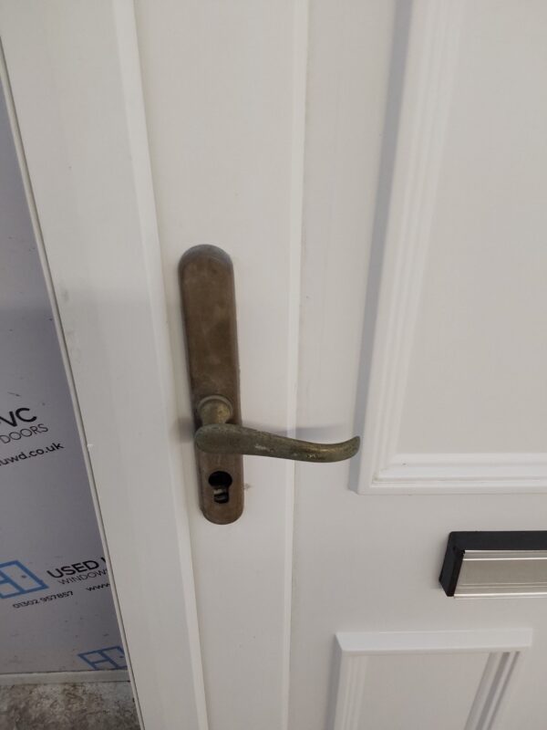 Used White Upvc Front Door 910mm x 2015mm 0115 - Image 12