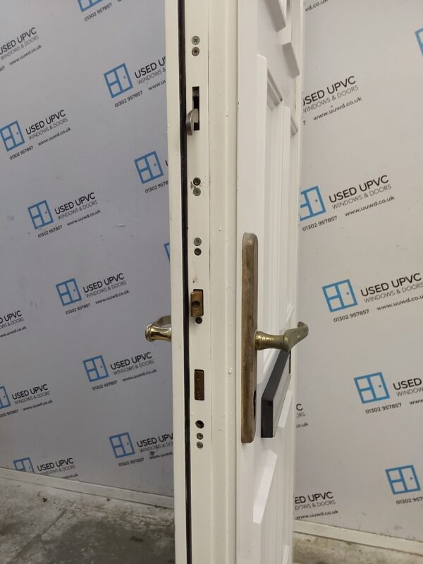 Used White Upvc Front Door 910mm x 2015mm 0115 - Image 5