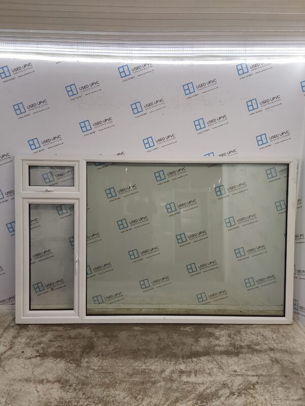 Used White Upvc Window 2565mm x 1560mm LW0046 - Image 3