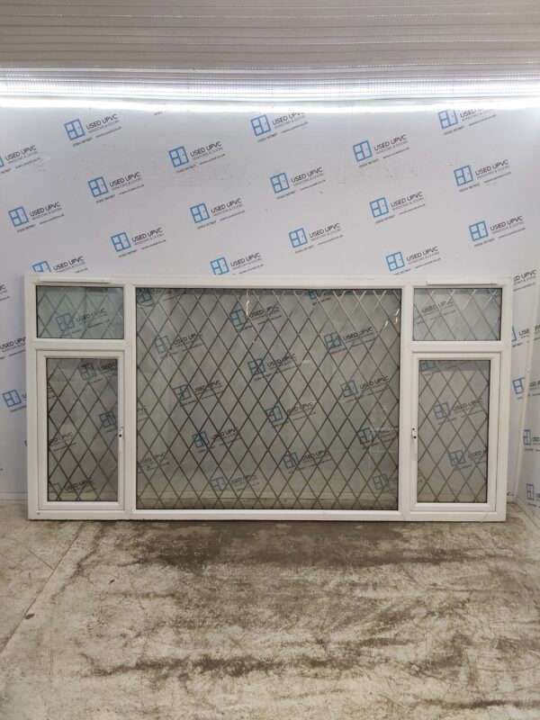 Used White Upvc Window 2845mm x 1460mm (Reduce To 1440mm) C5082 - Image 3