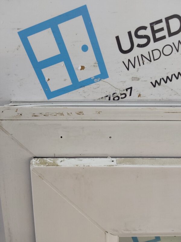 Used White Upvc Full Glass Door And Side Panel 1505mm x 2080mm (Reduce To 2065mm) DS032 - Image 7