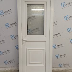 Used White Upvc Stable Door 850mm x 2080mm 0807