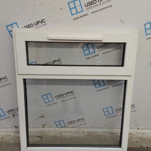 Used White Upvc Window 930mm x 1055mm OBS018