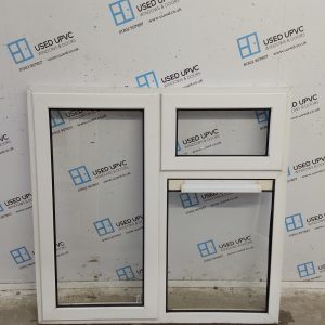 Used White Upvc Window 1230mm x 1190mm C3B35