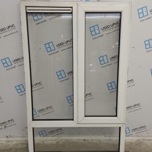 Used White Upvc Window 1050mm x 1635mm LW0106