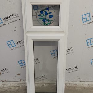 Used White Upvc Window 500mm x 1310mm C3098
