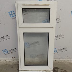 Used White Upvc Window 630mm x 1235mm C3034