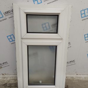 Used White Upvc Window 660mm x 1165mm (Reduce To 590mm) W0478